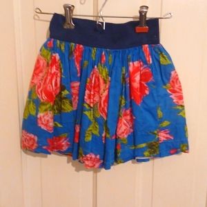Abercrombie size small floral skirt